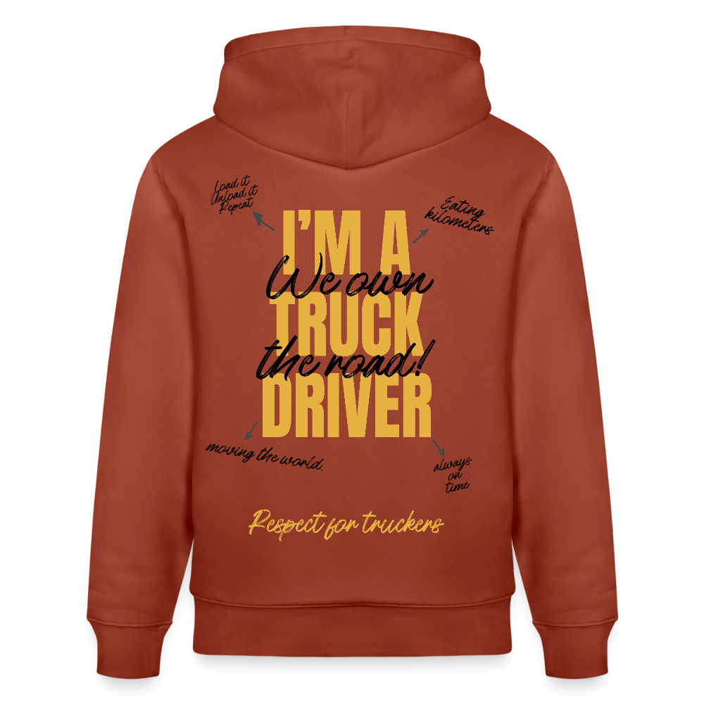 RESPECT TRUCKER - Hoodie - heritage brown