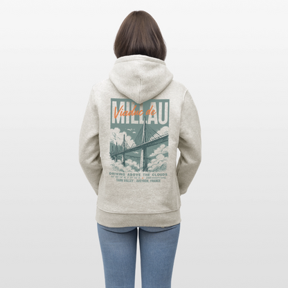VIADUC DE MILLAU - Hoodie (more colors) - heather oatmeal
