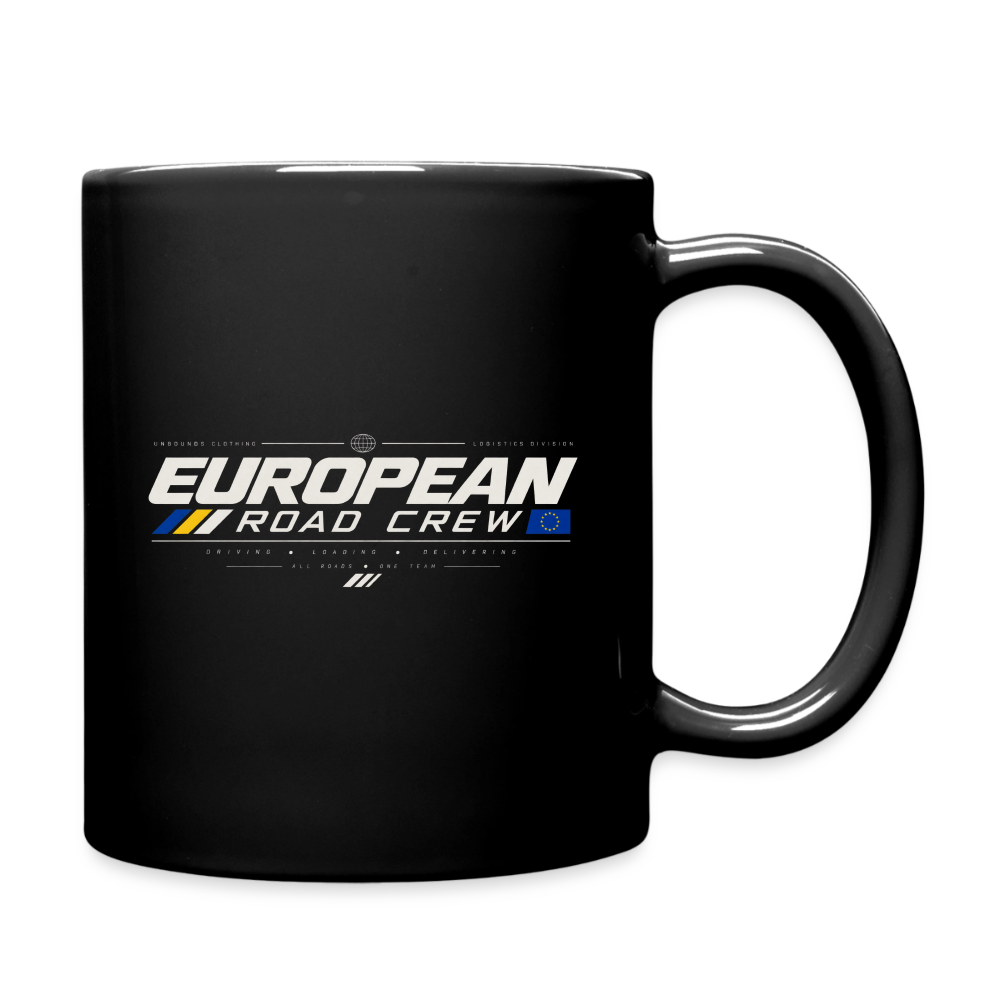 EUROPEAN ROAD CREW - Coffee Mug - black