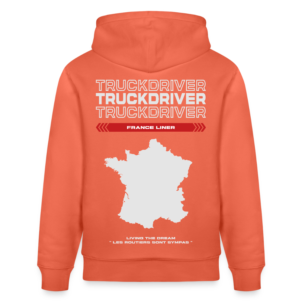 FRANCE Liner - Hoodie - light red