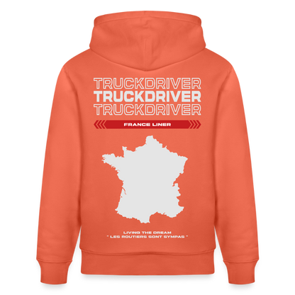 FRANCE Liner - Hoodie - light red