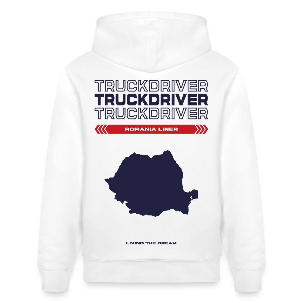 ROMANIA Liner - Hoodie (more colors) - white