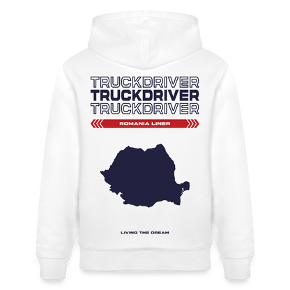 ROMANIA Liner - Hoodie (more colors) - white