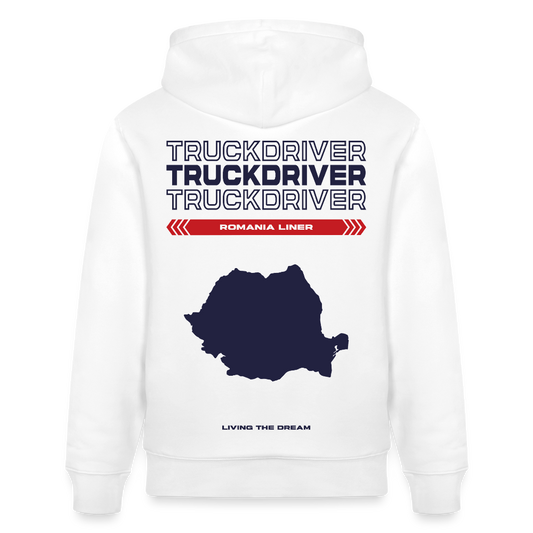 ROMANIA Liner - Hoodie (more colors) - white