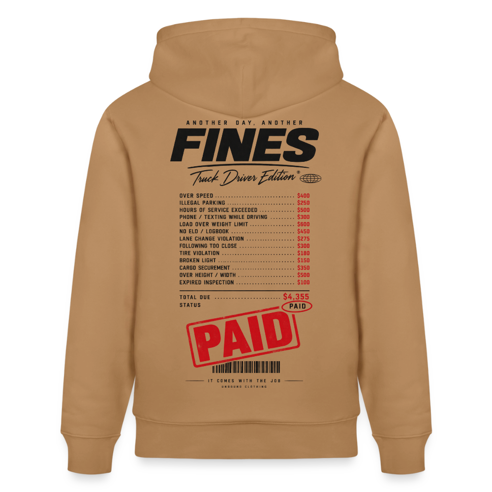 FINES COLLECTOR - Hoodie - latte
