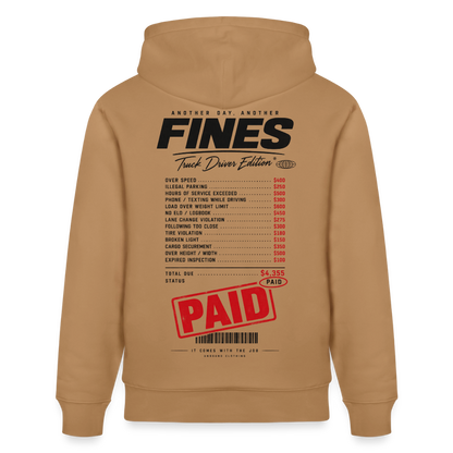 FINES COLLECTOR - Hoodie - latte