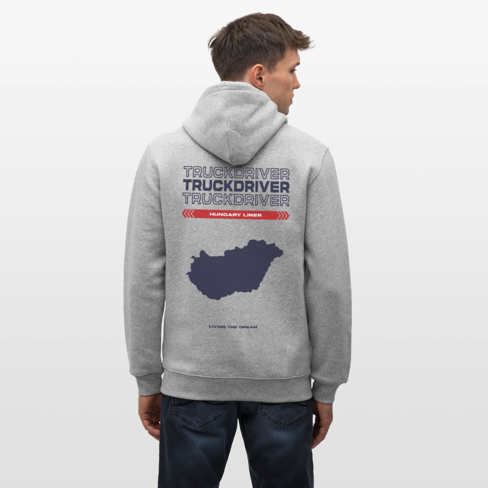 HUNGARY Liner - Hoodie (more colors) - heather grey