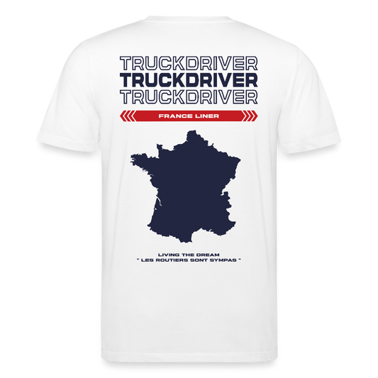 FRANCE Liner - T-shirt (more colors) - white