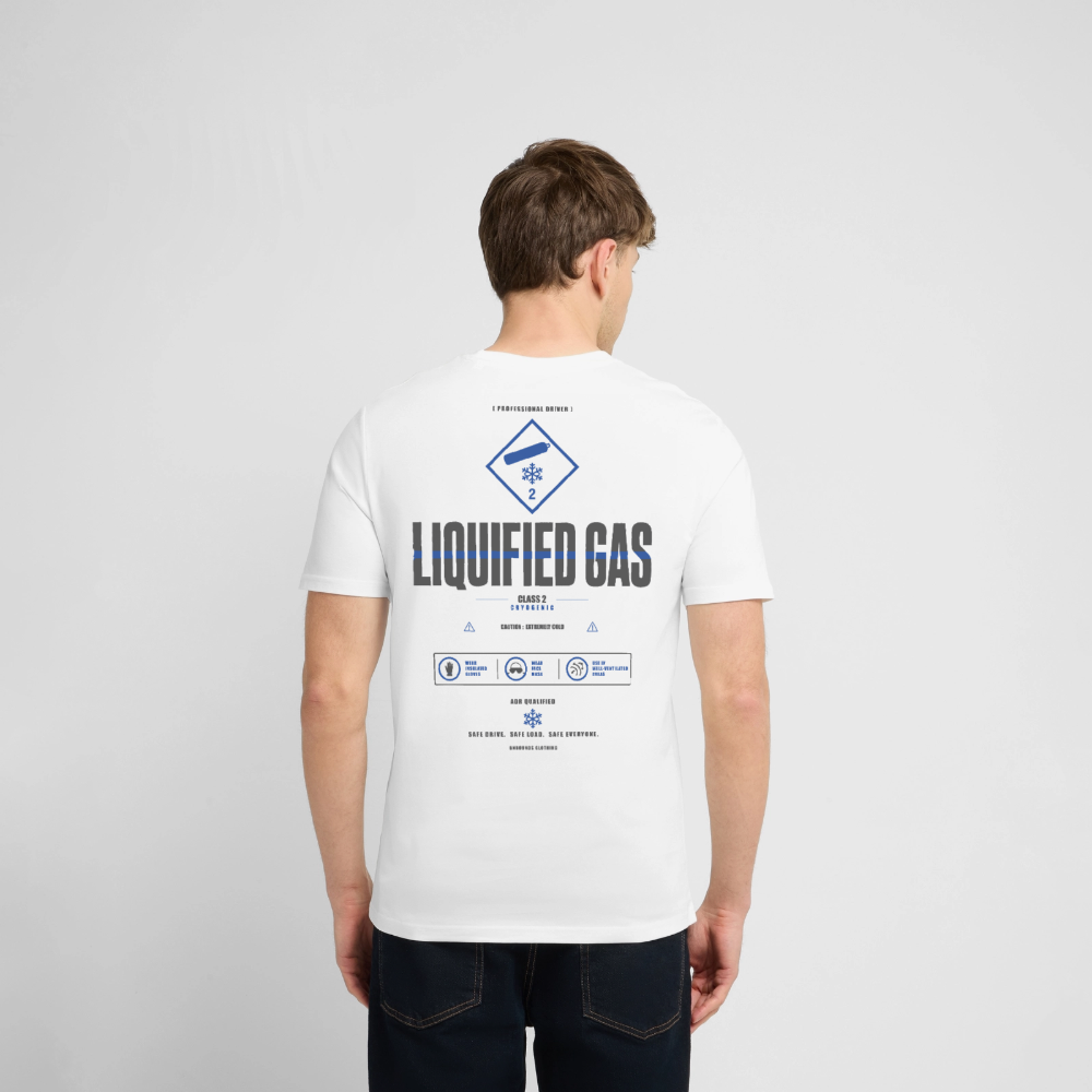 LIQUIFIED GAS ADR V2 - T-shirt - white