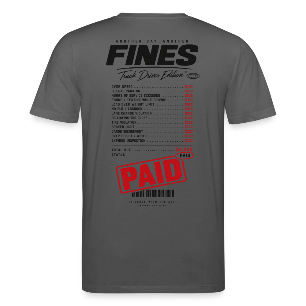 FINES COLLECTOR - T-Shirt - anthracite