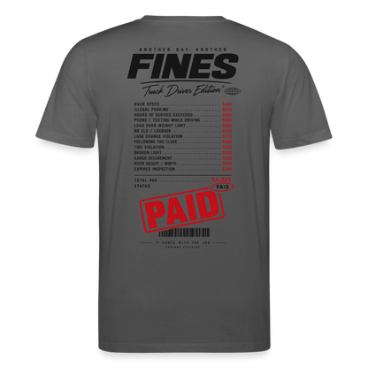 FINES COLLECTOR - T-Shirt - anthracite