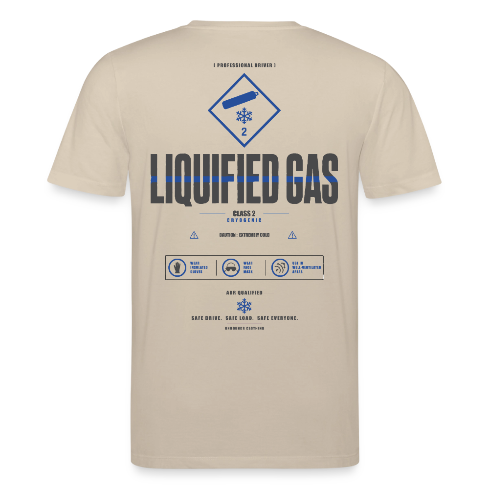 LIQUIFIED GAS ADR V2 - T-shirt - beige
