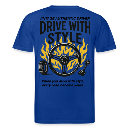 AUTHENTIC DRIVER - T-shirt - majorelle blue