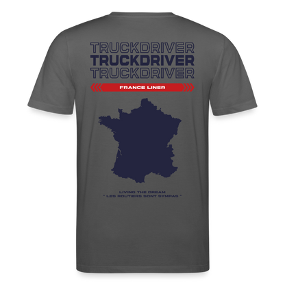 FRANCE Liner - T-shirt (more colors) - anthracite