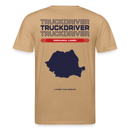 ROMANIA Liner - T-shirt (more colors) - caramel 