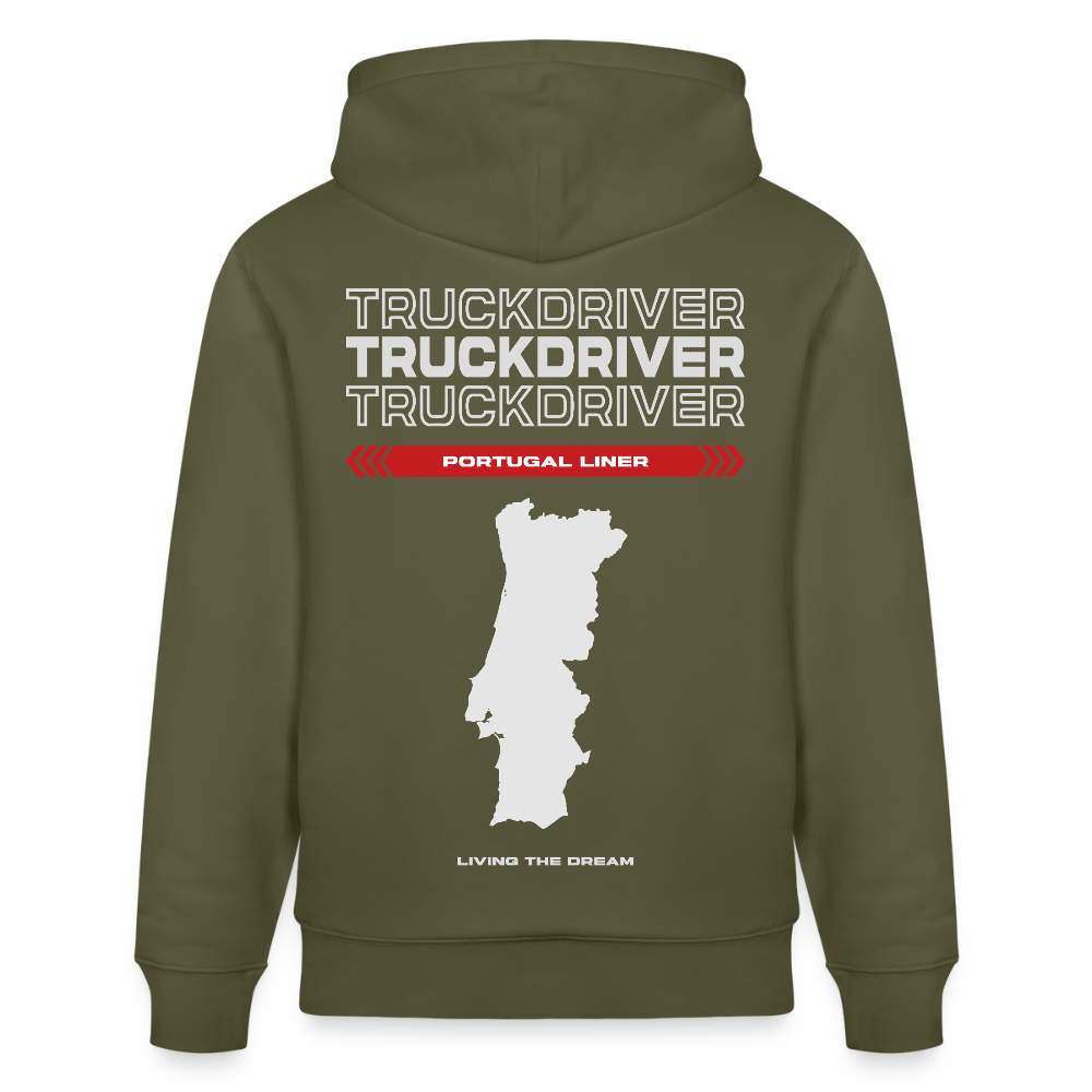 PORTUGAL Liner - Hoodie - khaki green