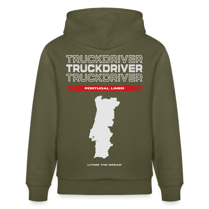 PORTUGAL Liner - Hoodie - khaki green