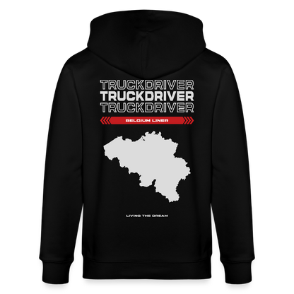 BELGIUM Liner - Zipped Hoodie - black