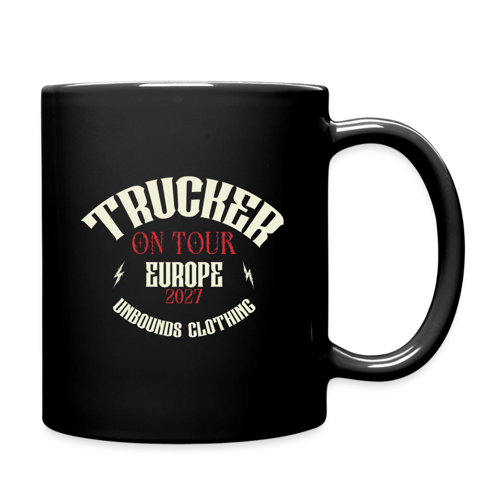 2027 - TRUCKER ON TOUR - Coffee Mug (LIMITED EDITION) - black