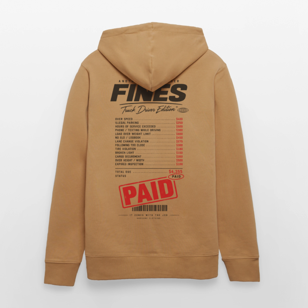 FINES COLLECTOR - Hoodie - latte