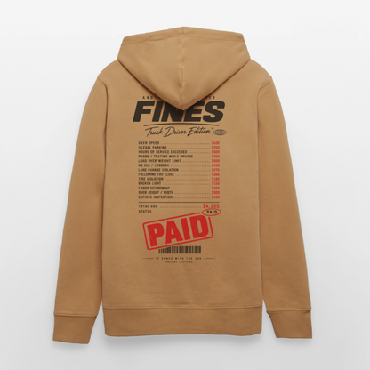 FINES COLLECTOR - Hoodie - latte