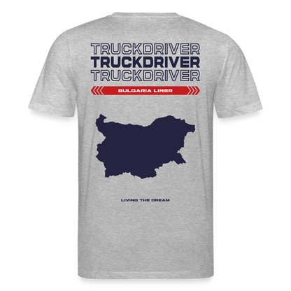 BULGARIA Liner - T-shirt (more colors) - heather grey