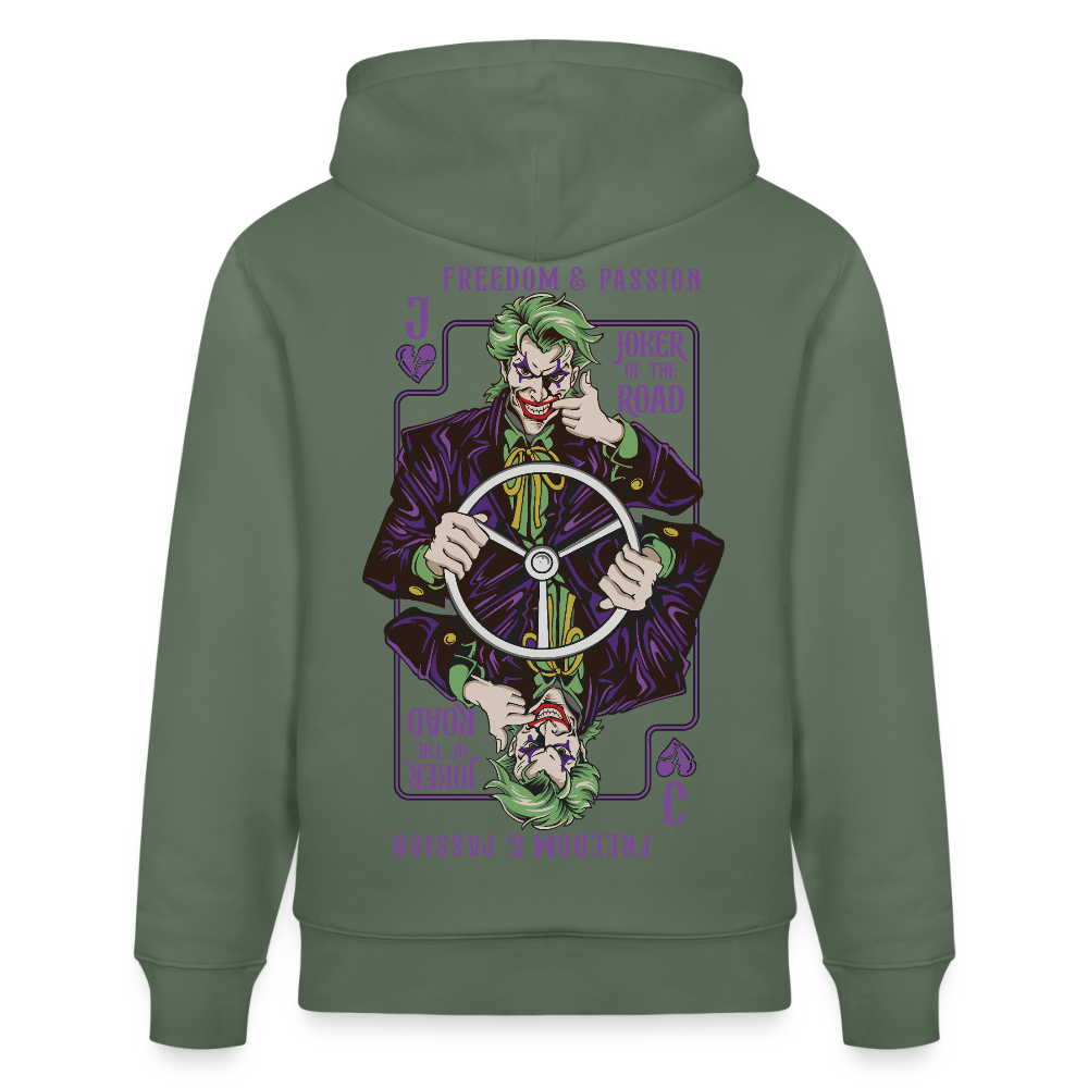JOKER OF THE ROAD - Hoodie - cypress green