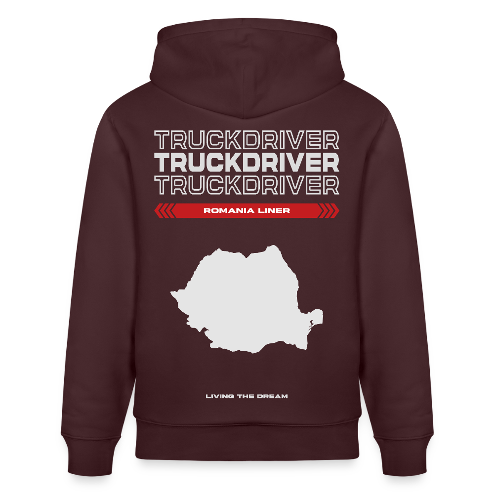 ROMANIA Liner - Hoodie - maroon