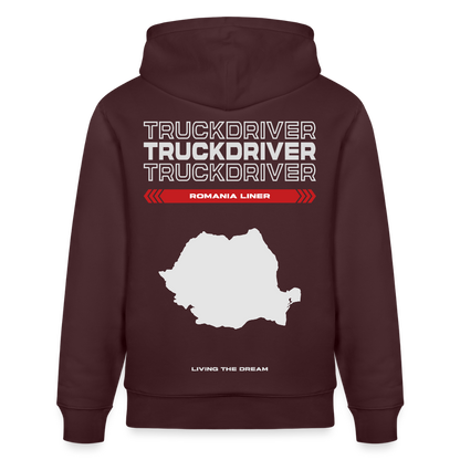 ROMANIA Liner - Hoodie - maroon