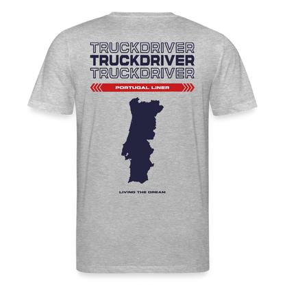 PORTUGAL Liner - T-shirt (more colors) - heather grey