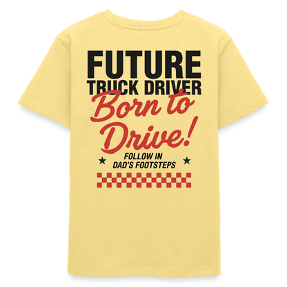 BORN TO DRIVE (DAD) - T-shirt (KIDS) - viva yellow 