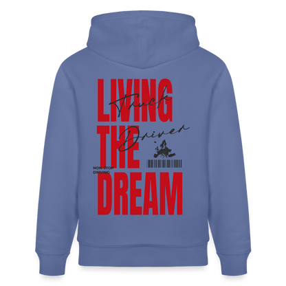 LIVING THE DREAM - Hoodie (more colors) - bright blue