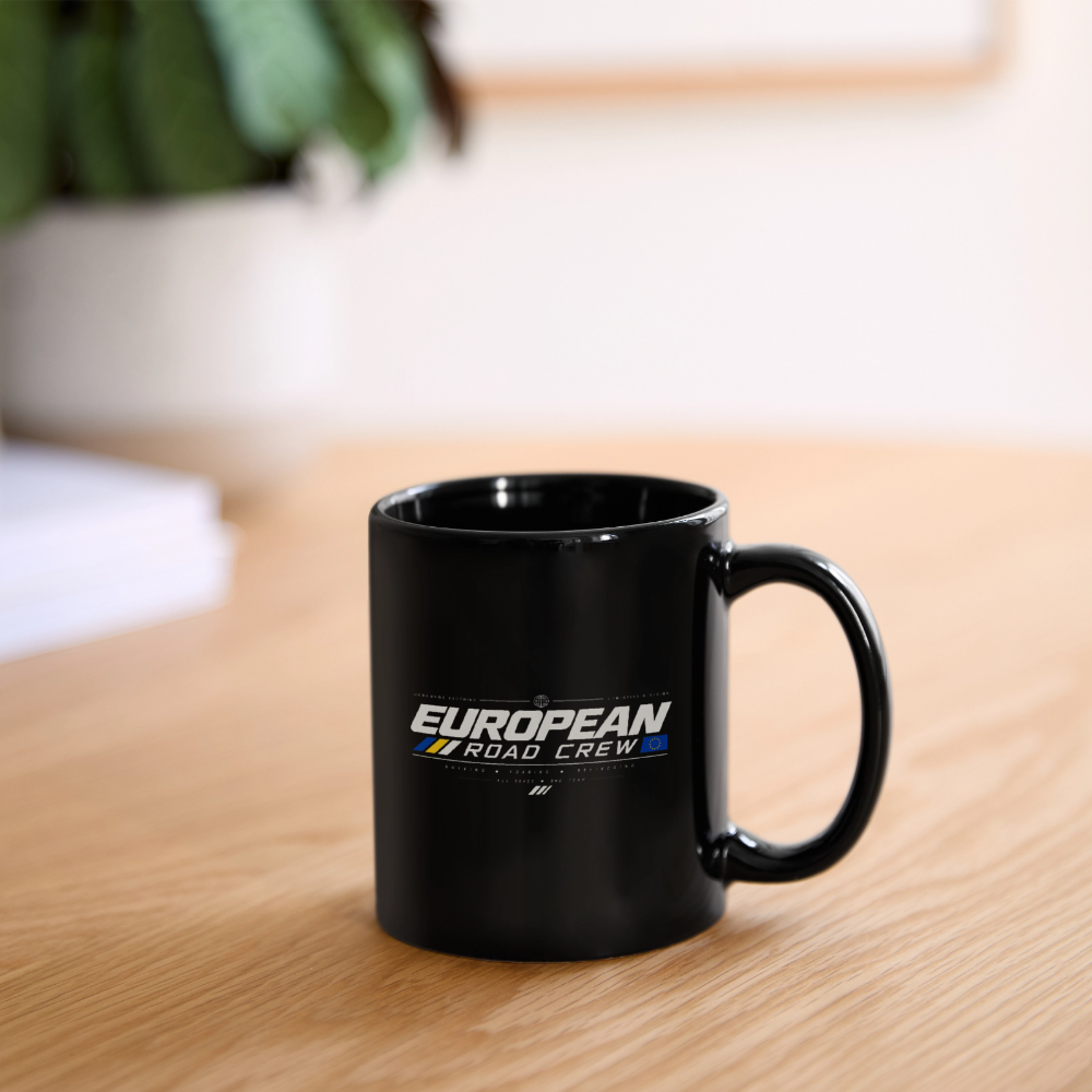 EUROPEAN ROAD CREW - Coffee Mug - black