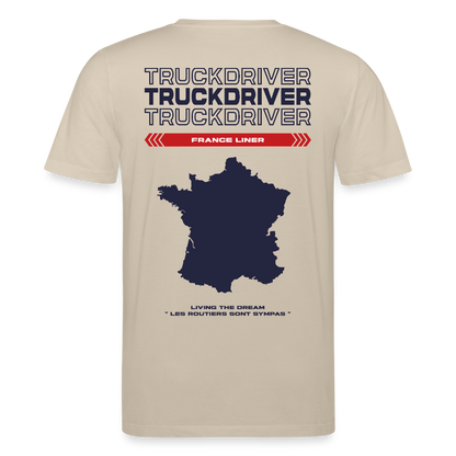FRANCE Liner - T-shirt (more colors) - beige