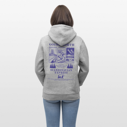 GOING NORTH - Hoodie - heather grey