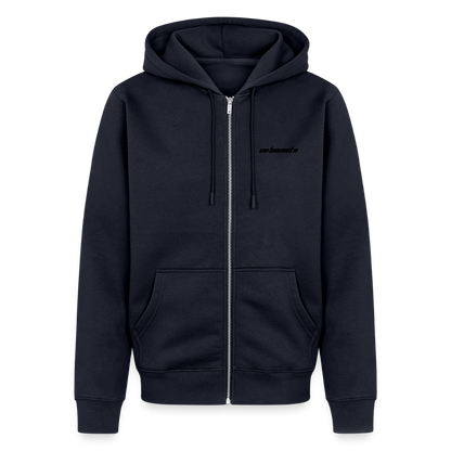 VIADUC DE MILLAU - Zipped Hoodie - navy