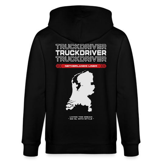 NETHERLANDS Liner - Zipped Hoodie - black