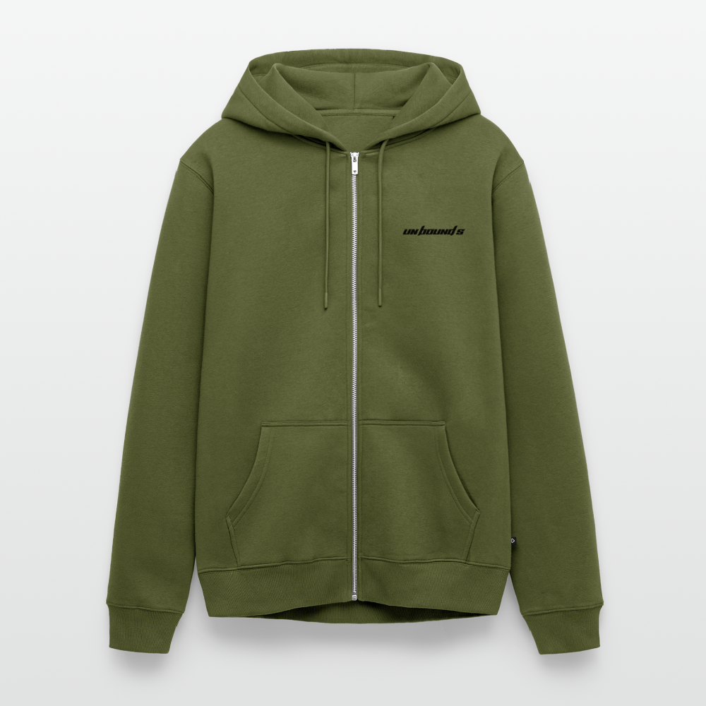 AUTHENTIC DRIVER - Zipped Hoodie - khaki