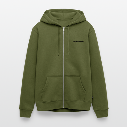 AUTHENTIC DRIVER - Zipped Hoodie - khaki