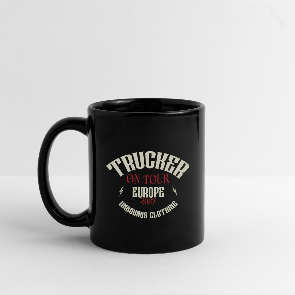 2027 - TRUCKER ON TOUR - Coffee Mug (LIMITED EDITION) - black