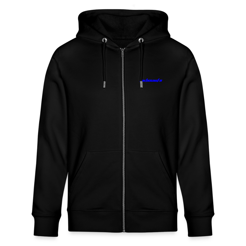 NIGHT DRIVER - Zipped Hoodie - black