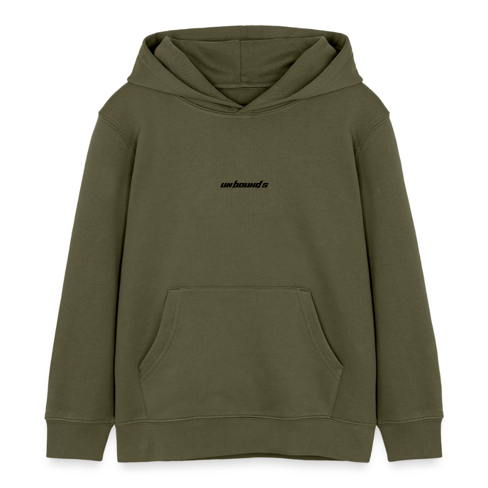 BORN TO DRIVE (DAD) - Kids Hoodie - khaki