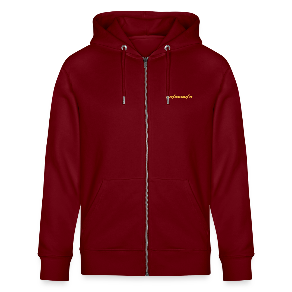 LES ROUTIERS SONT SYMPAS - Zipped Hoodie - burgundy