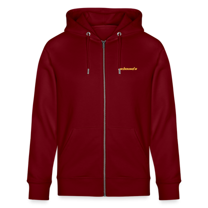 LES ROUTIERS SONT SYMPAS - Zipped Hoodie - burgundy