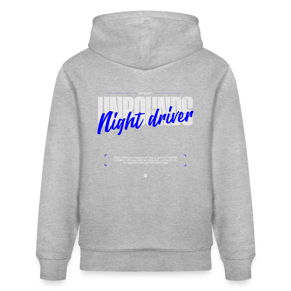 NIGHT DRIVER - Hoodie - heather grey