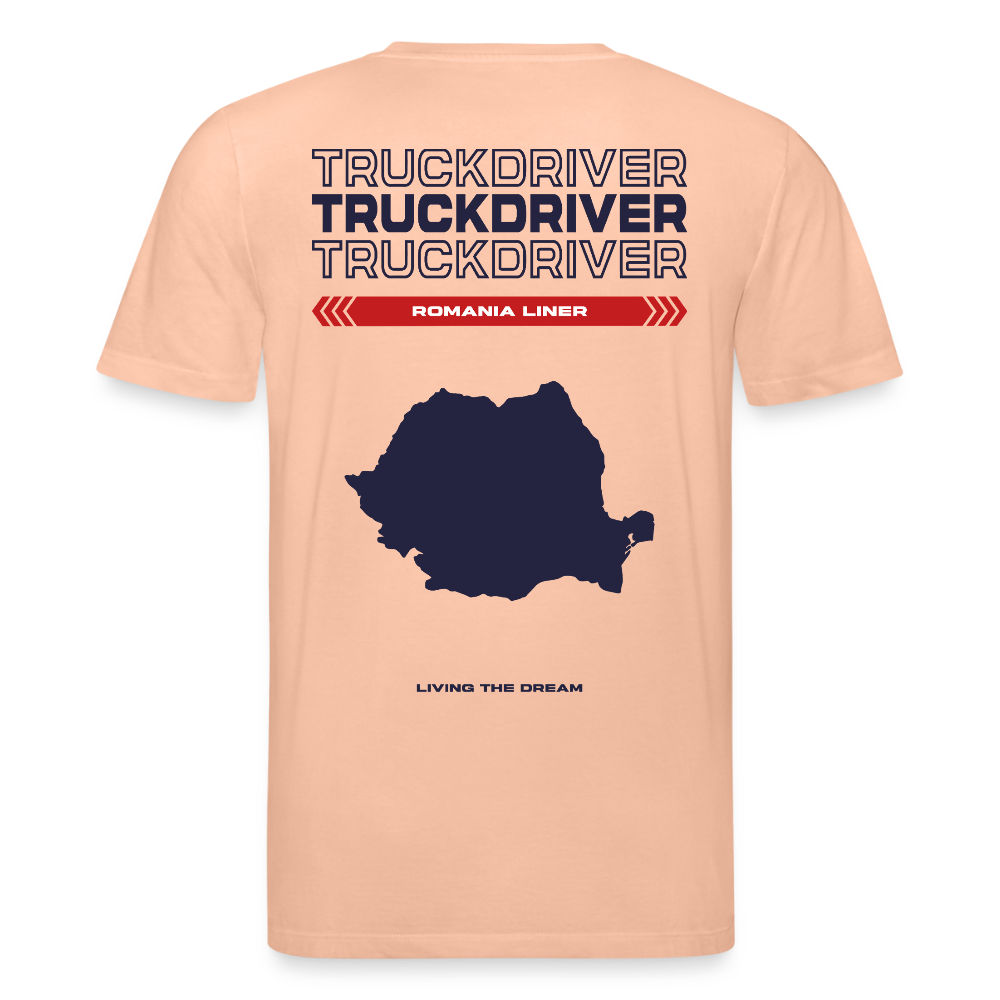 ROMANIA Liner - T-shirt (more colors) - peach