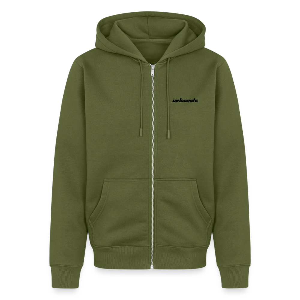 PONT DE NORMANDIE - Zipped Hoodie - khaki