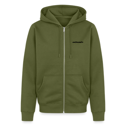PONT DE NORMANDIE - Zipped Hoodie - khaki
