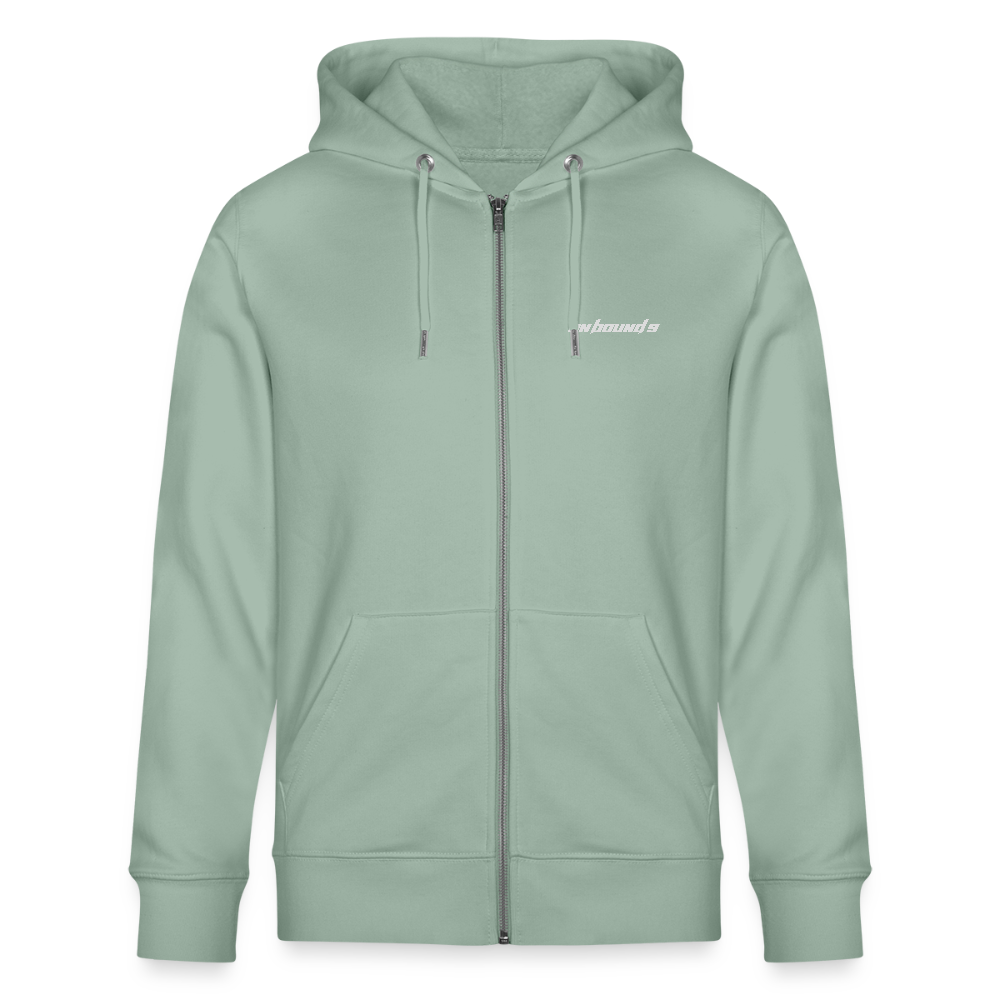 BEYOND LIMITS - Zipped Hoodie - aloe