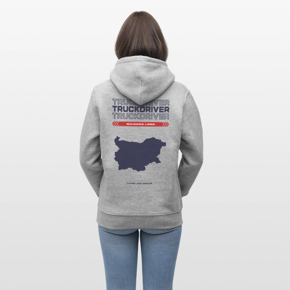 BULGARIA Liner - Hoodie (more colors) - heather grey
